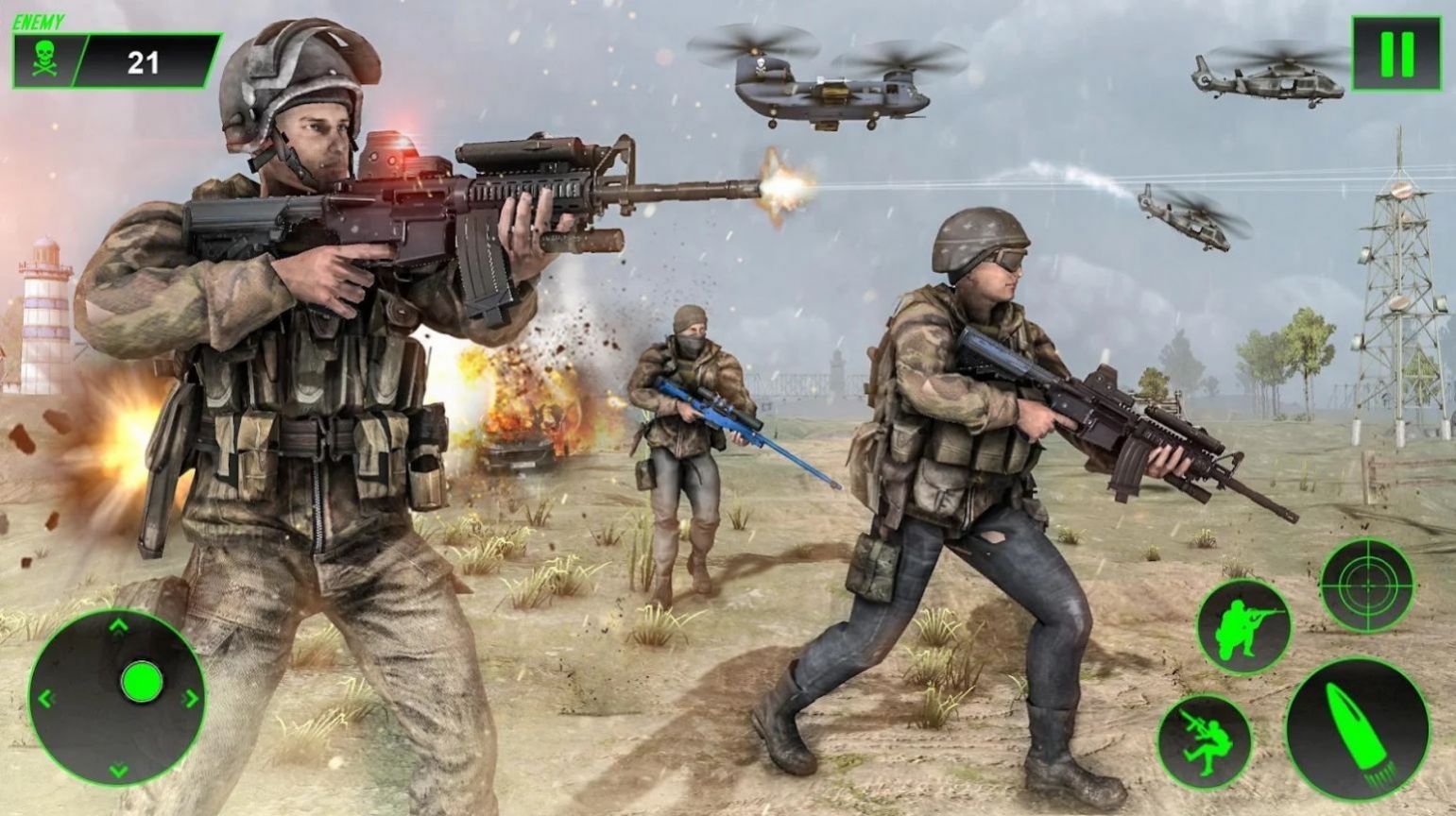 空军陆战反恐部队游戏手机版