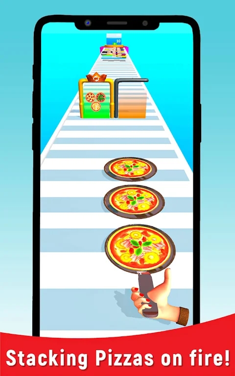披萨长堆栈冲刺游戏手机版v1.2