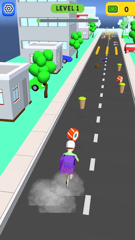 自行车披萨跑步者游戏官方版v1.0