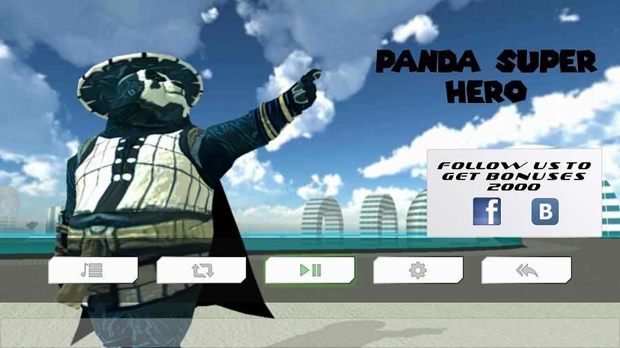 熊猫机器人英雄游戏安卓版v1.1