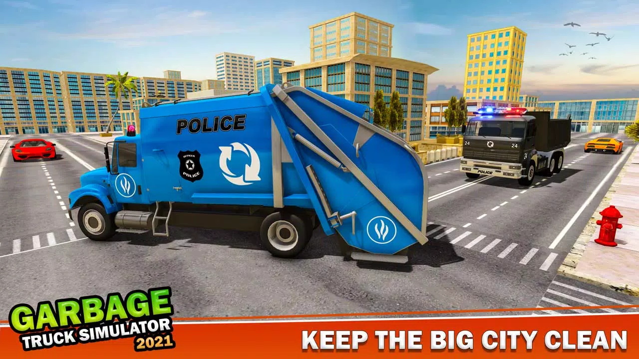 警察垃圾车模拟器游戏安卓版v1.6